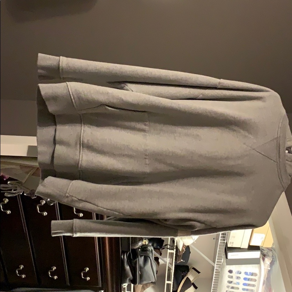 Mens gray Kith hoodie size Large